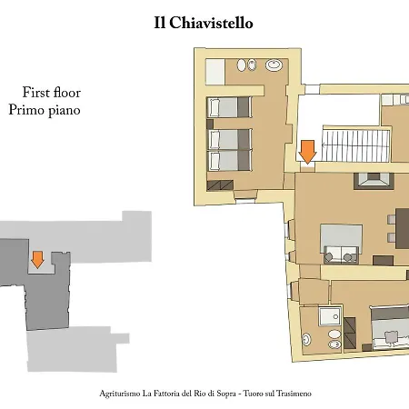 La Fattoria Del Rio Di Sopra - Baldeschi Farm stay *